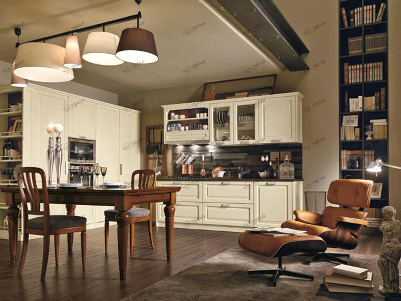 Martini Interiors Кухня из лакированной вишни на заказ Convivio sun-id-1454282