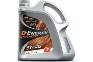 16004799 Масло SyntheticActive 5W-40 4л 253142410 G-ENERGY