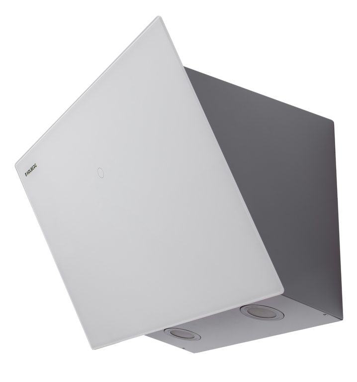 9118245 Вытяжка наклонная HOLBERG PLAZA 600TW белый STDN-0134537 - Вид №1