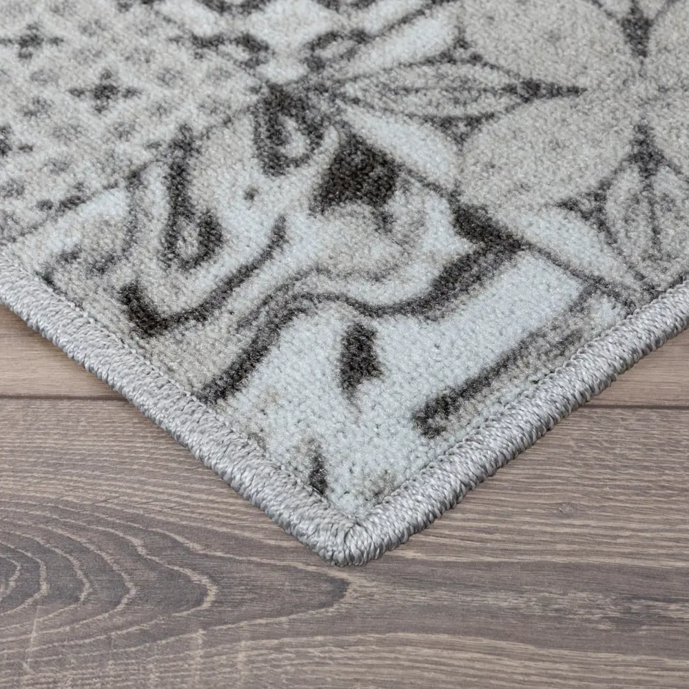 Ковер Пралеска 240x340 см полиамид P2864/А2/124 цвет серо-белый ВИТЕБСКИЕ КОВРЫ STLM-2086075 - Вид №2