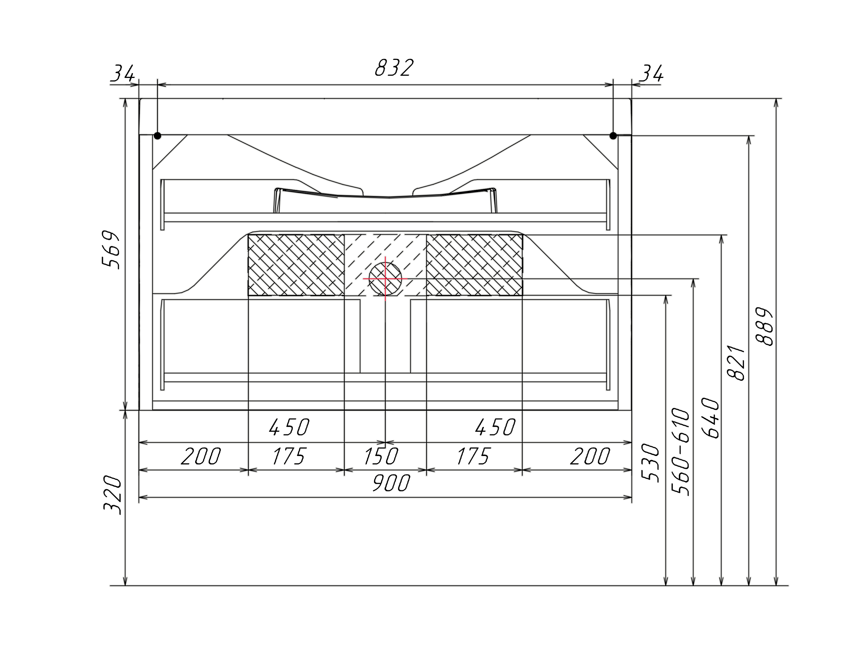 У40388 Тумба с раковиной Mirage 90, 1я, White 1 Marka Mirage - Вид №4
