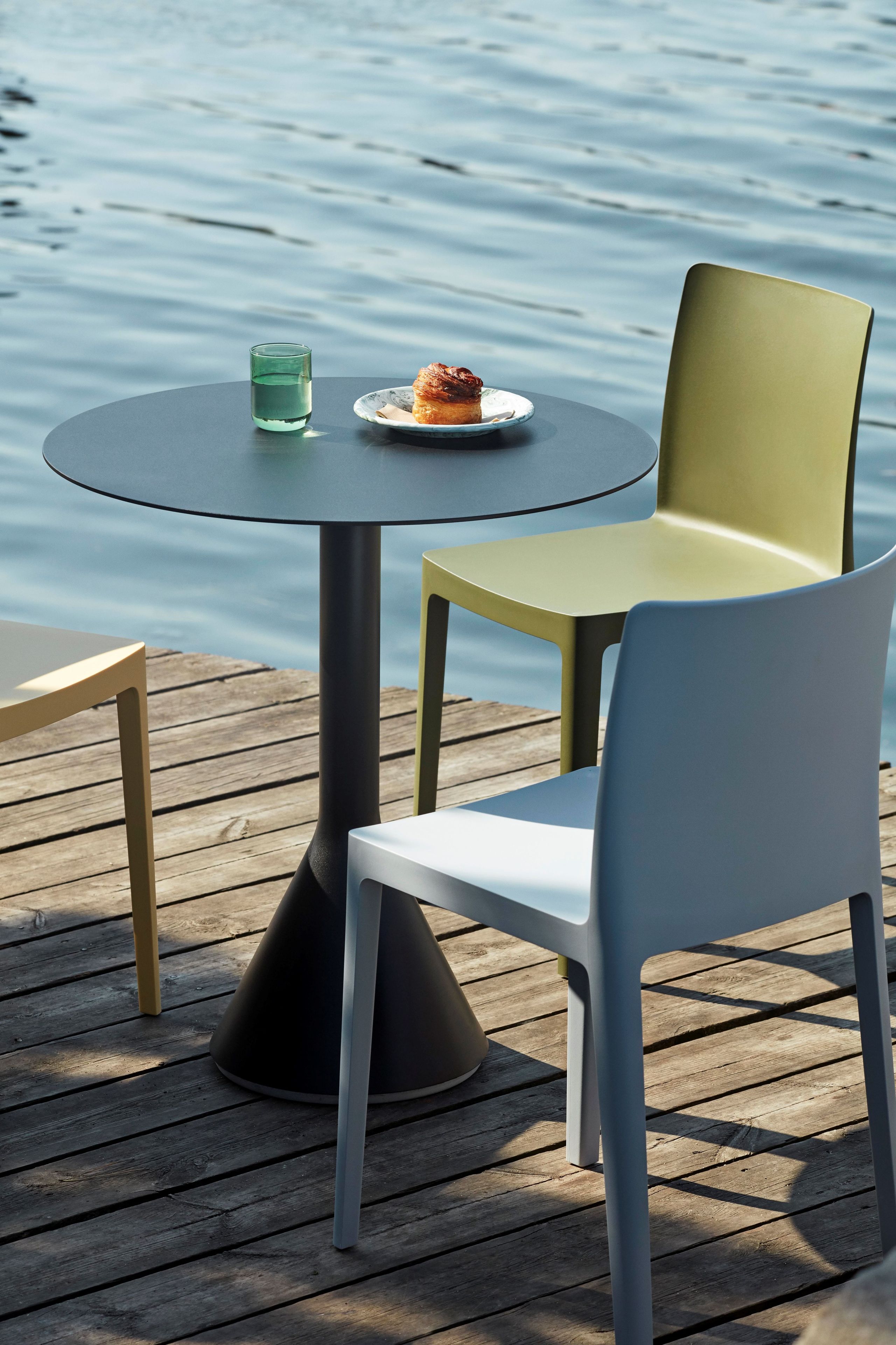 Стальной круглый садовый стол Hay Палисад ARCH-00035575 - Вид №14