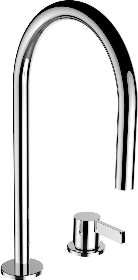 H3113320042201 Смеситель для раковины, 166 мм, без донного клапана LAUFEN PRO