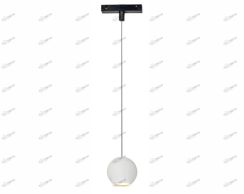 BENEITO FAURE Подвесной светильник из алюминия на направляющей Bora sun-id-1474704