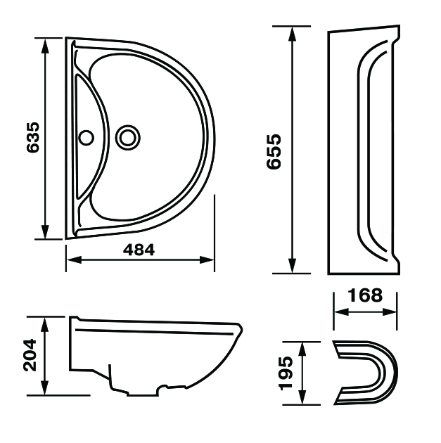1786 Престиж 63, цвет синий Строй керамика сервис Santreyd  - Вид №4