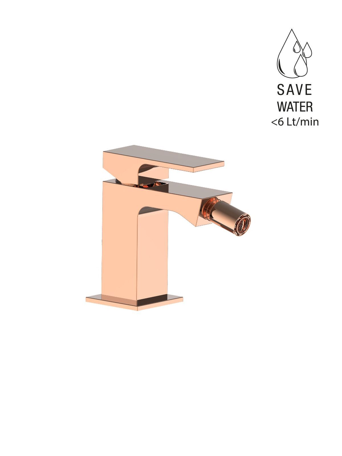 Однорычажный смеситель для биде без слива Rubinetterie Frattini Vita Due ARCH-00131806 - Вид №9