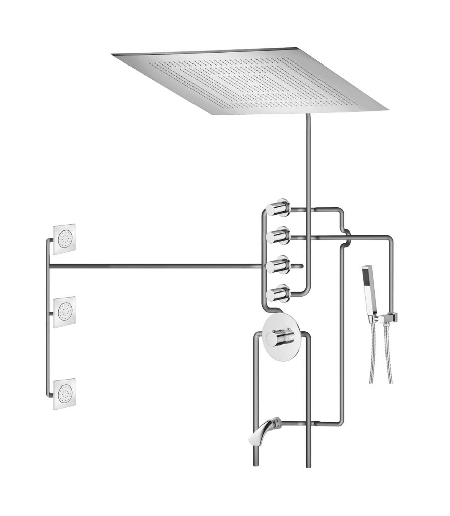 Душевая система 7  Bongio Shower System 7