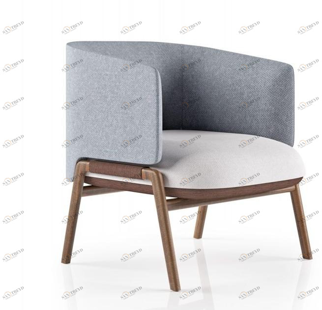 Cider Edition Кресло из ткани с подлокотниками Kim sun-id-1471660