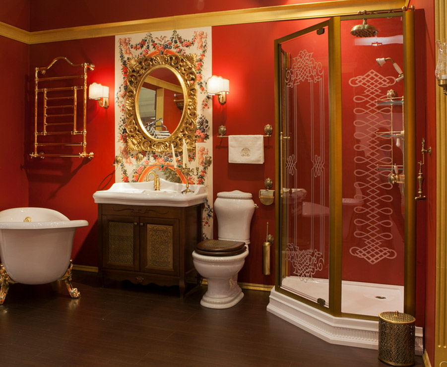 ML.MLD-25.701.D1/ML.MLD-25.748.D1/ML.OLV-29.012/ML.OLV-29.015/ML.OLV-29.014.BR Напольный унитаз моноблок Migliore Milady - Вид №4