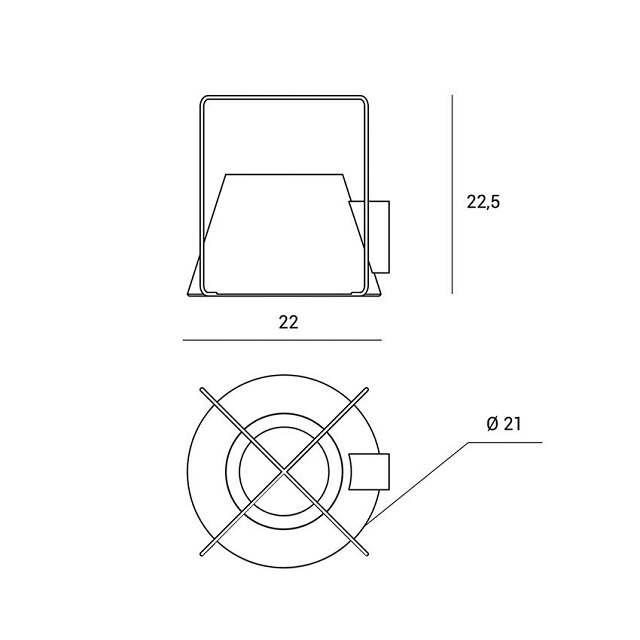 Miloox 1744.80 Настенный светильник с рассеивателем из белой ткани NEW KENGO. - Вид №2