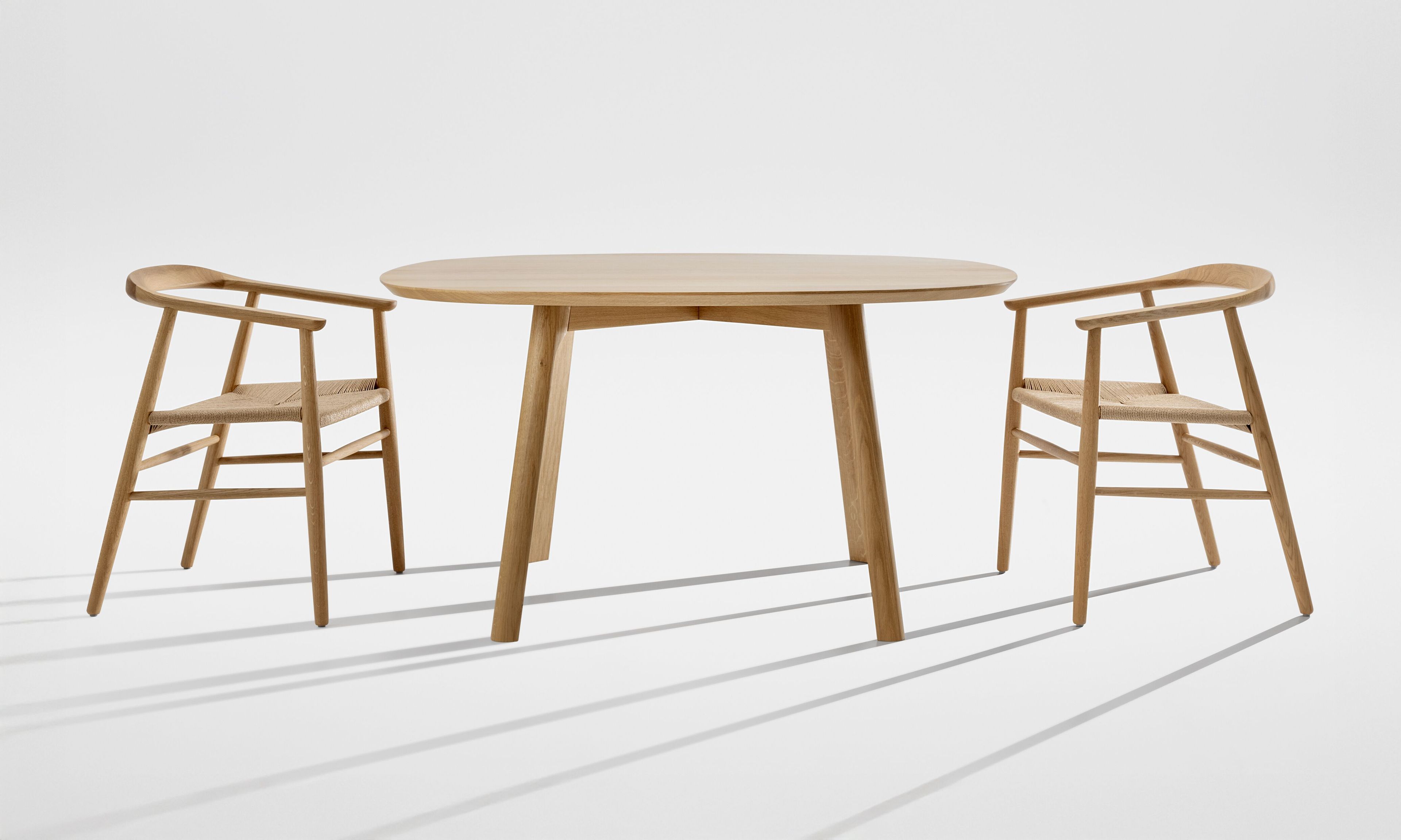 Деревянный стул с подлокотниками ZEITRAUM Кожа ARCH-00020084 - Вид №8