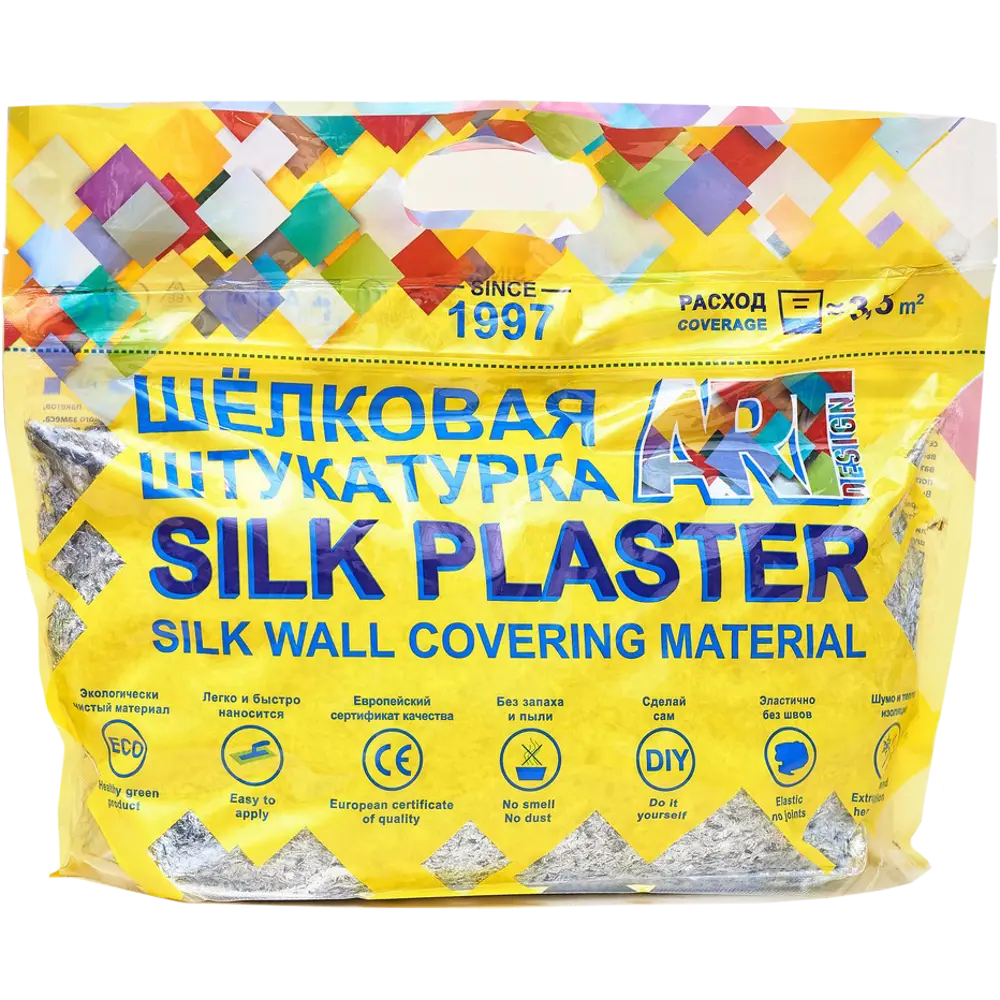 Жидкие обои Silk Plaster АртДизайн 237 0.9 кг цвет серый STLM-2140366 - Вид №1