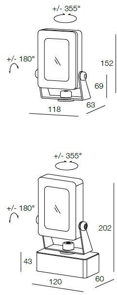 DGA Регулируемый проектор для улицы sun-id-1372799 - Вид №6