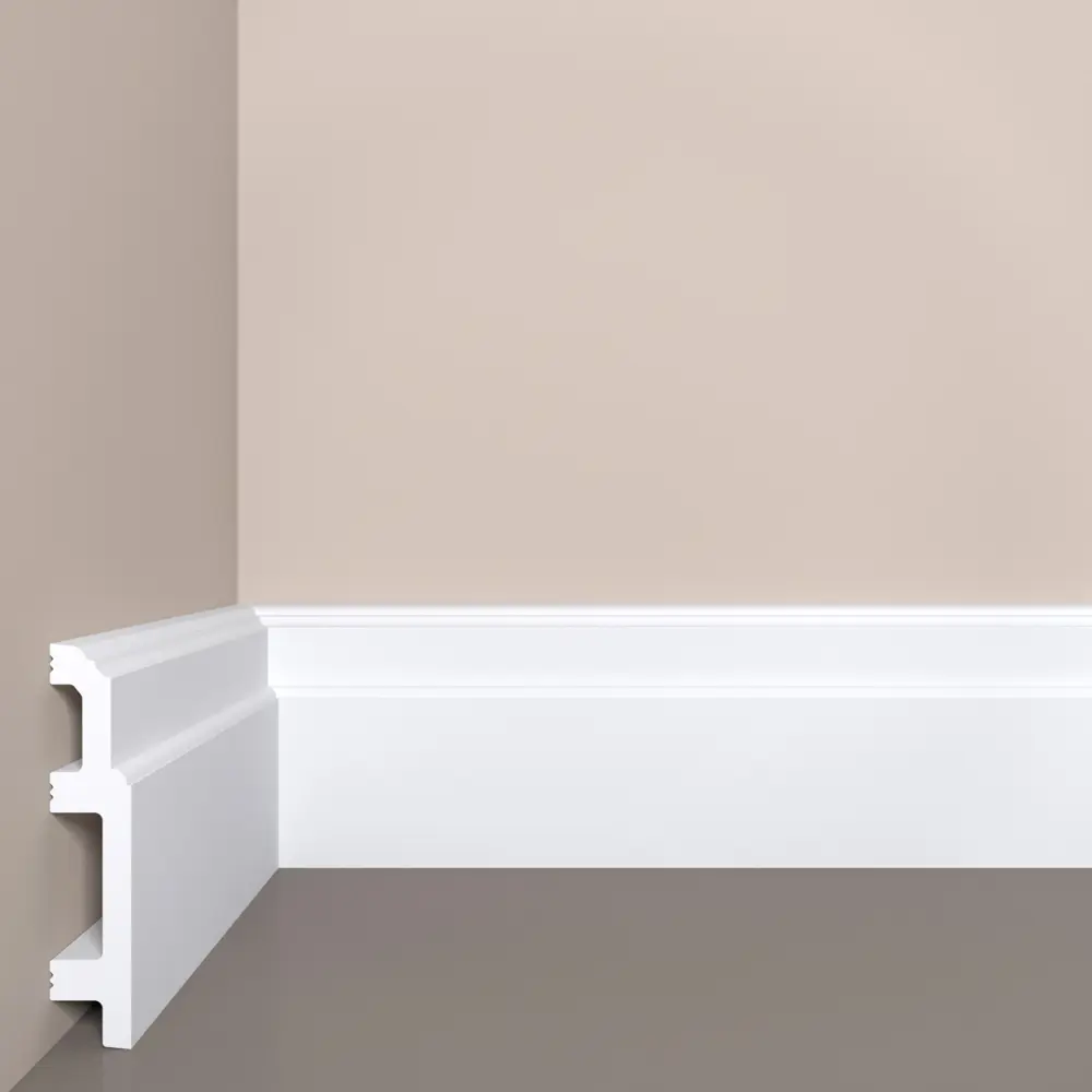 90761330 Плинтус Bello Deco 100x2000x20мм 1шт белый STLM-0372121