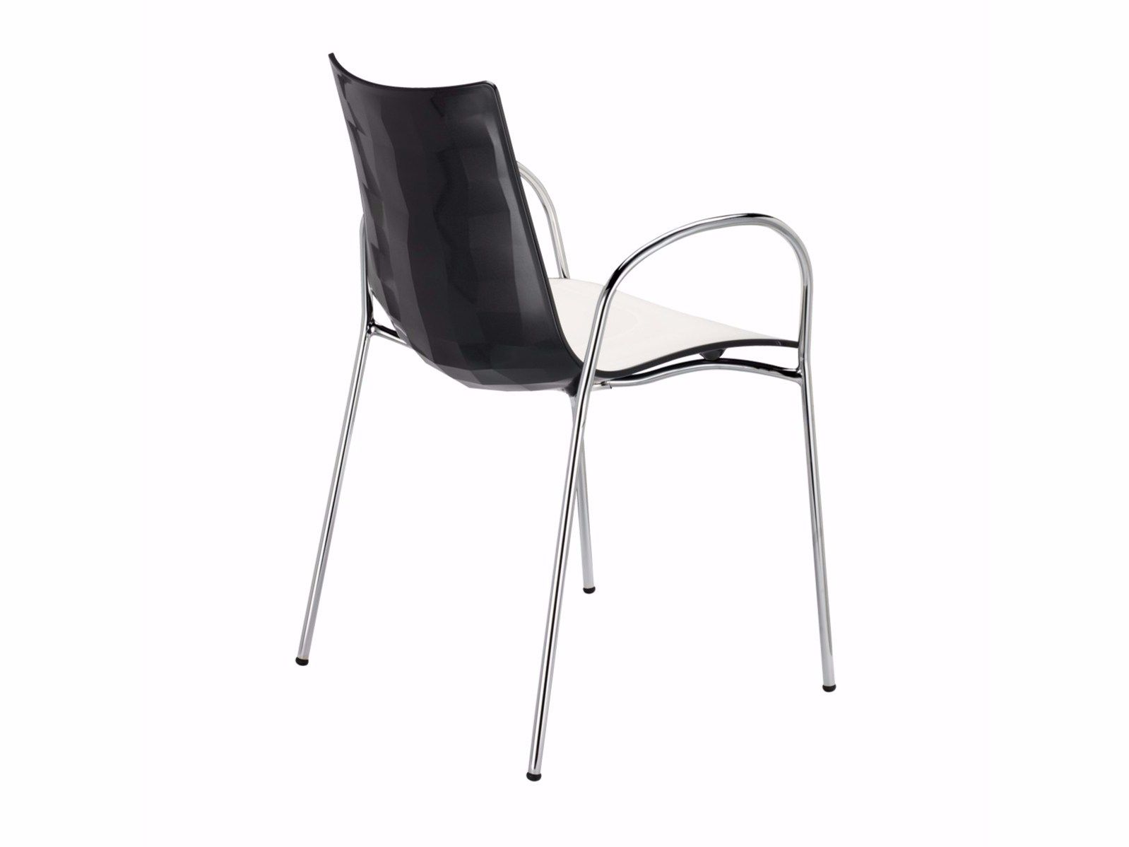 Стальной штабелируемый стул с подлокотниками S-CAB Zebra ARCH-00060065 - Вид №4