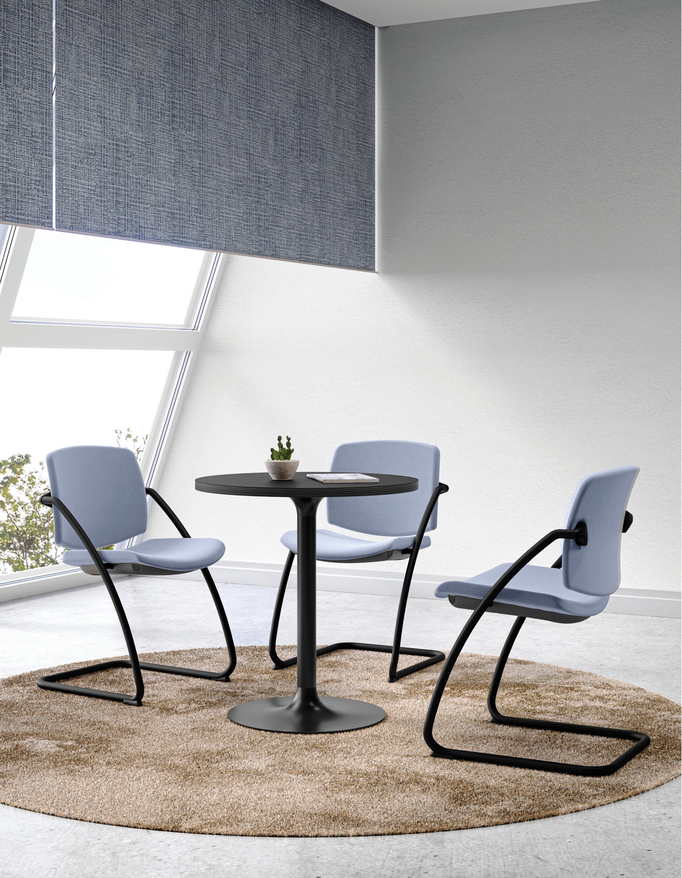 Консольный стул для залов ожидания Sesta Q-Easy ARCH-00120016 - Вид №3