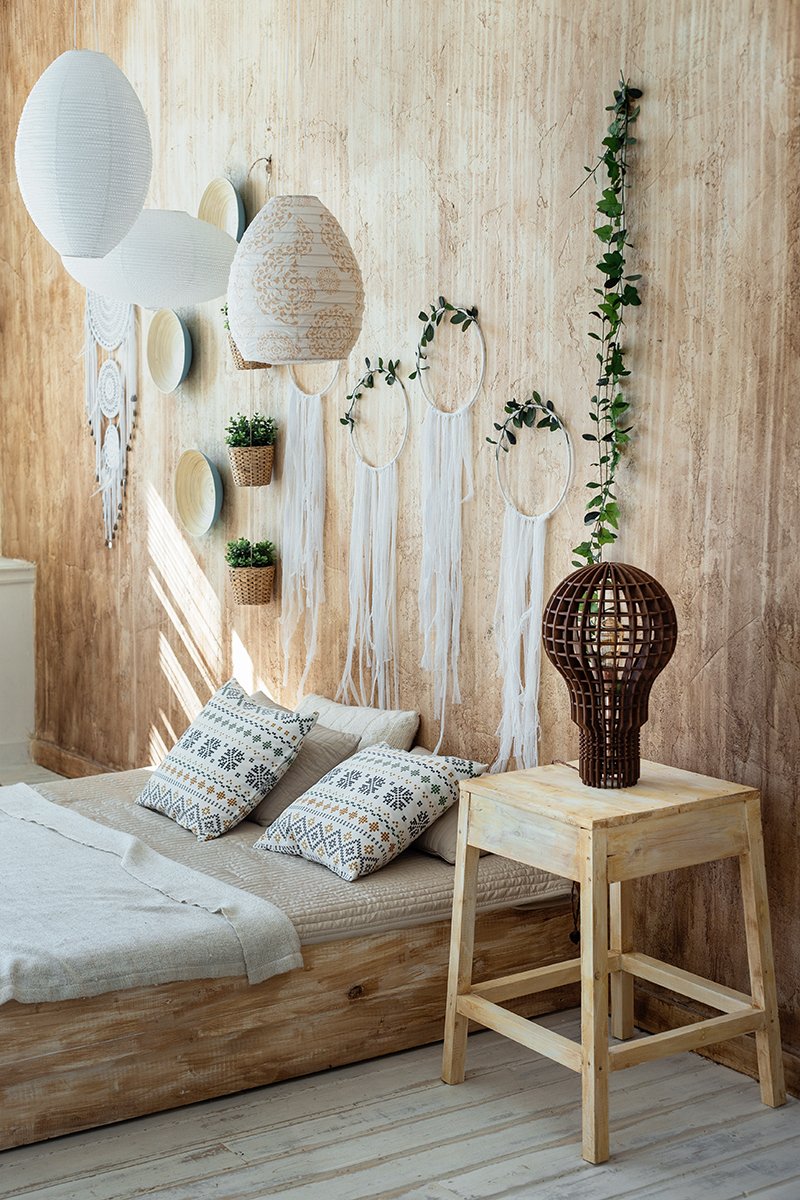 Напольная лампа Лампочка Ильича Тёмное дерево S0011 ALBERO НЕОБЫЧНЫЕ 015991 Бежевый  - Вид №4