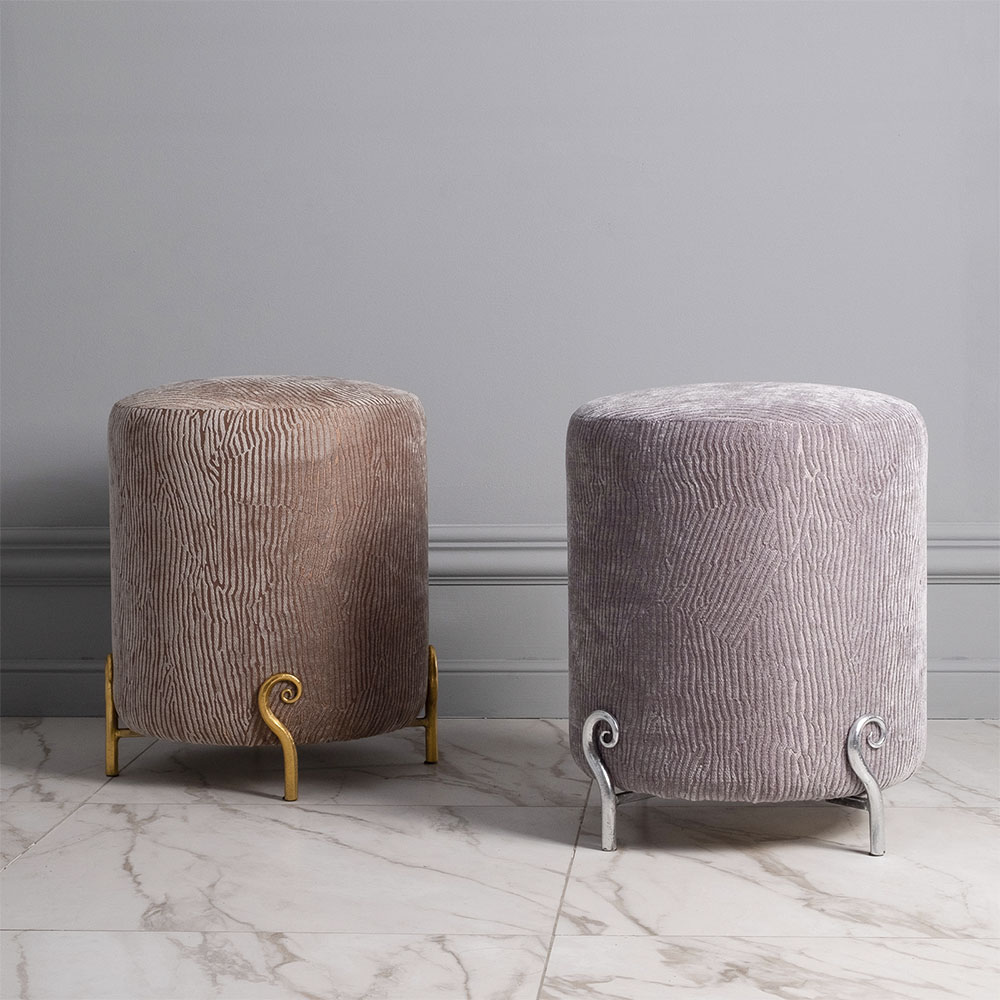 14032 Банкетка Шарман Табак Золото BOGACHO 4627196596207