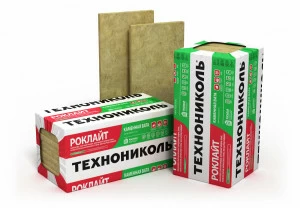 Утеплитель ТехноНиколь Роклайт 1200х600х50мм (5,76м2; 0,288м3)