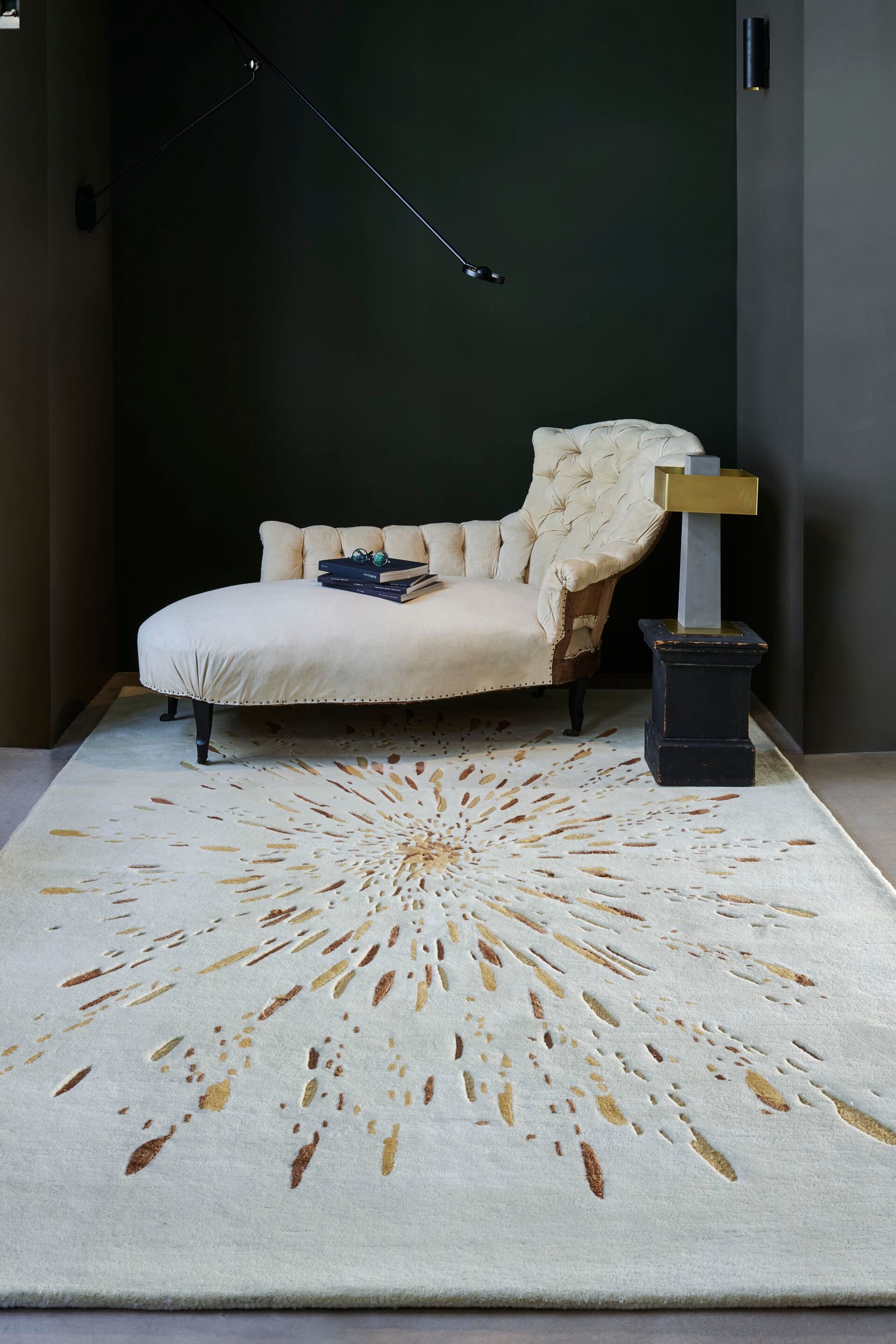 Шерстяной ковер ручной работы Toulemonde Bochart PAINT OCRE ARCH-00070906 - Вид №6