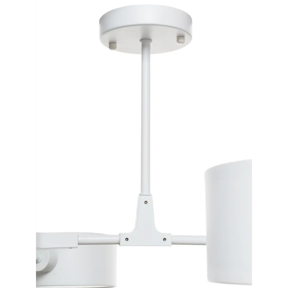 Люстра на штанге Lamplandia Bekker White L1314, 6 ламп, 20 м², цвет белый STLM-2074290 - Вид №2