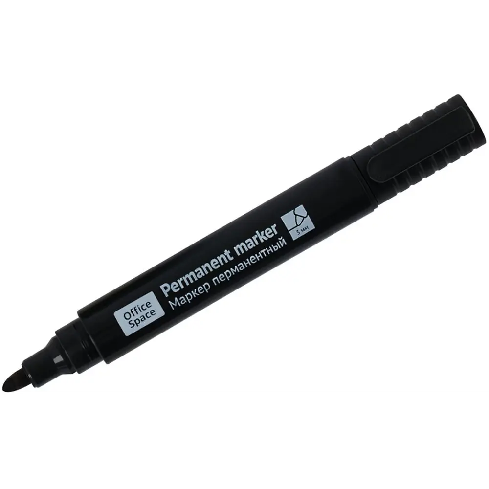 Перманентный маркер OFFICE SPACE для точной маркировки, 2 шт 87420114 STLM-0073824 - Вид №2