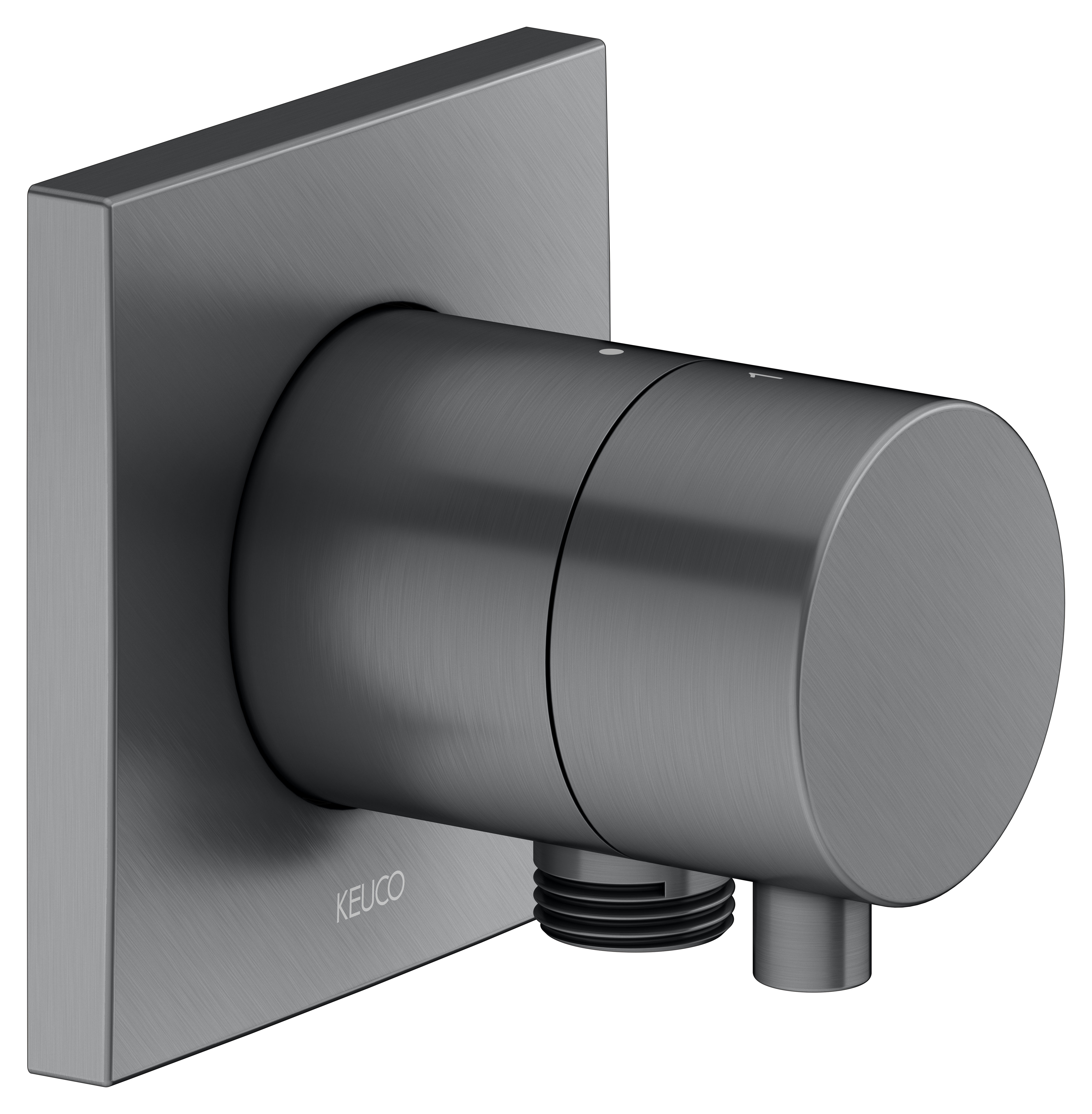 59556131102 Встраиваемый переключатель на 2 потребителя с выводом для шланга DN 15 KEUCO IXMO