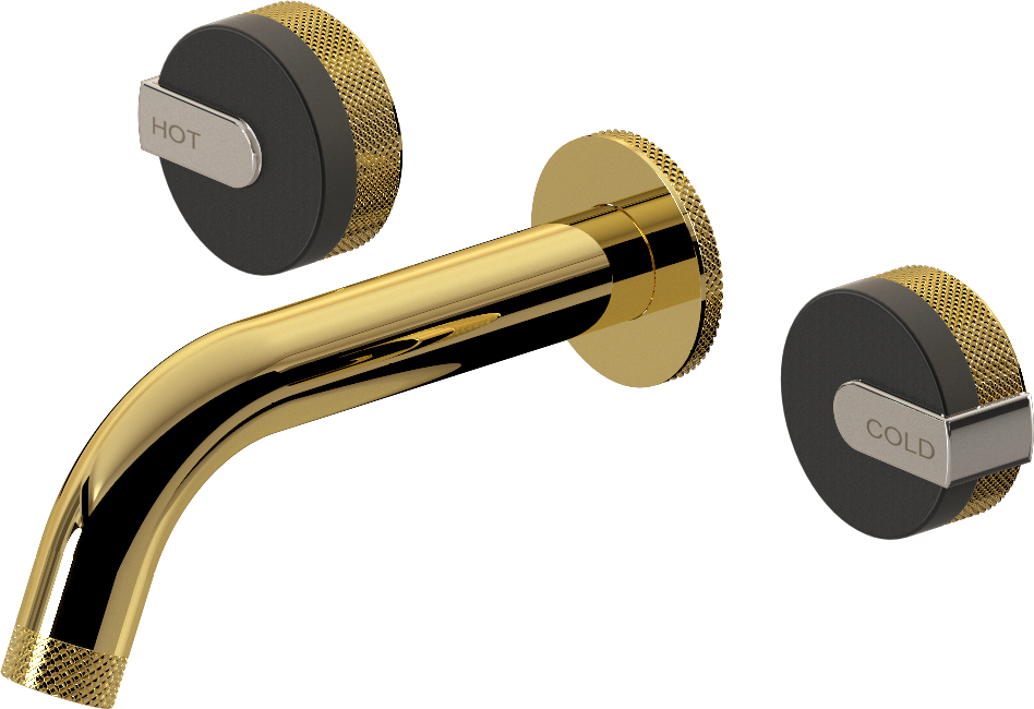 E-11530-R1BK-L1PN-AU Смеситель для умывальника из 19,1см носикем (внешняя часть) GRAFF MOD+