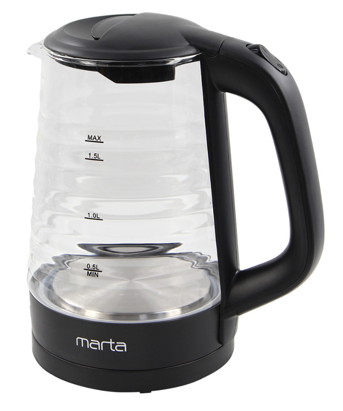9058586 Электрочайник MARTA MT-4585 черный STDN-0032213 - Вид №3