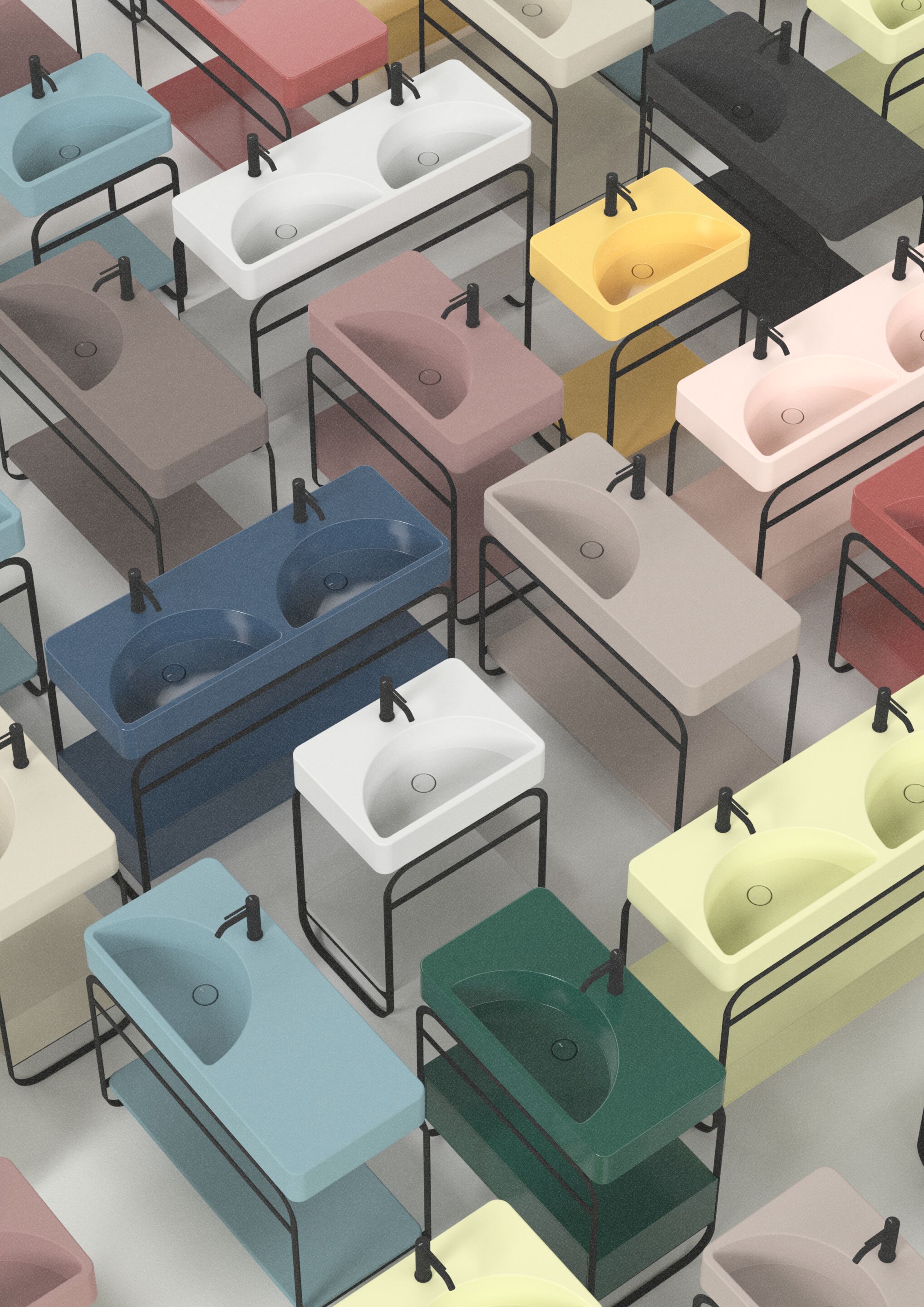 Двойная раковина из нержавеющей стали со встроенной раковиной Alice Ceramica Lunaris ARCH-00032601 - Вид №2