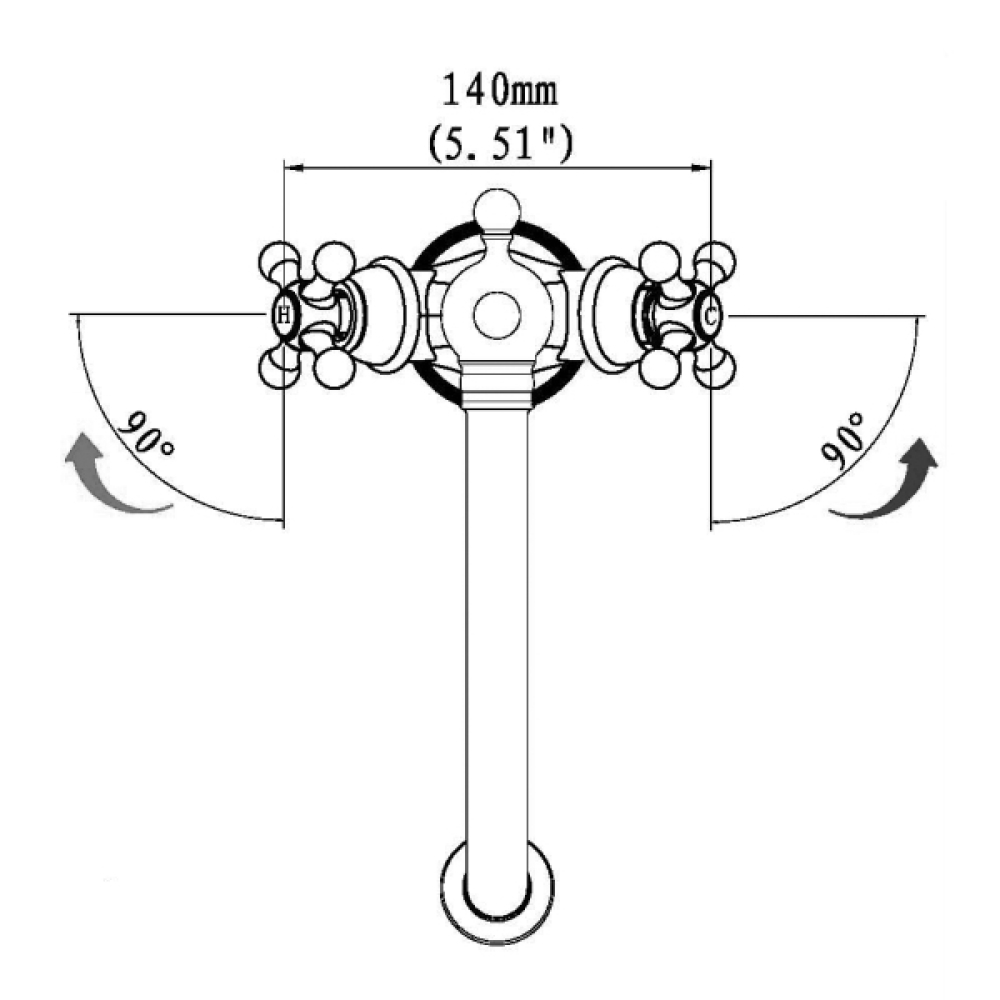 Кухонные смесители Eco Koblenz SSN-2134-SS SEAMAN - Вид №6