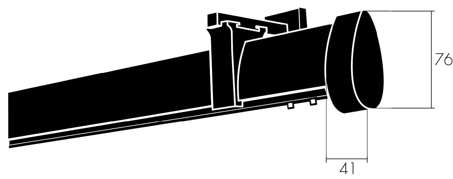 Деревянная карниз Frandoli Drop ARCH-00001440