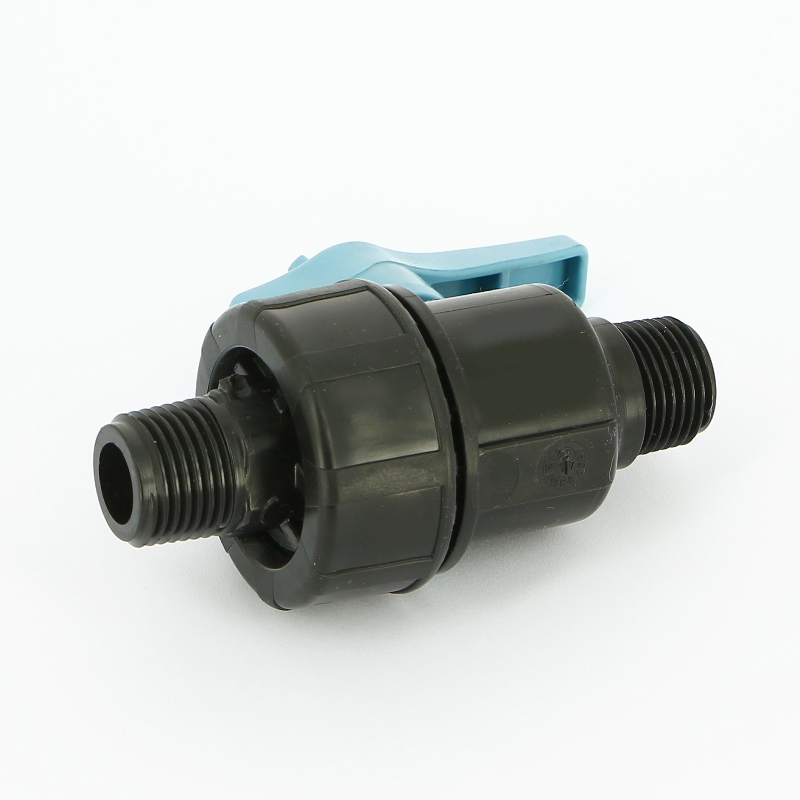 Кран НН Unidelta 1/2" для труб ПНД полипропилен PP-B 1074002002001 - Вид №2