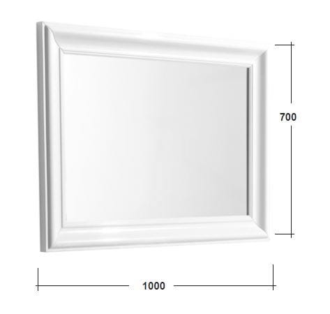 Прямоугольное зеркало для ванной комнаты Olympia Ceramica Империя ARCH-00072701 - Вид №1