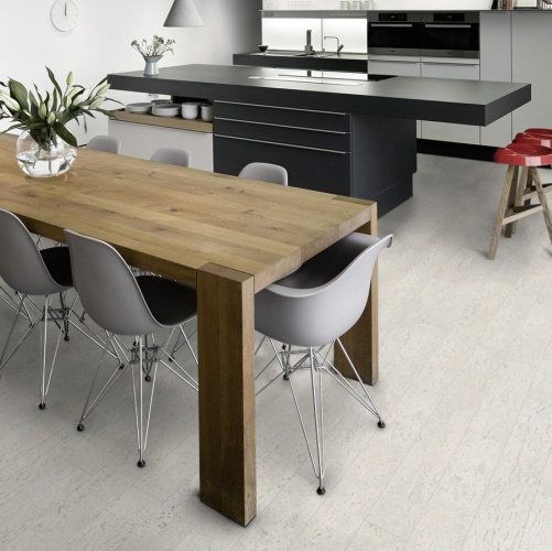 Пробка Wicanders Cork Plank Flock Moonlight (Гладкая) 1220х140 мм C81X001 - Вид №7