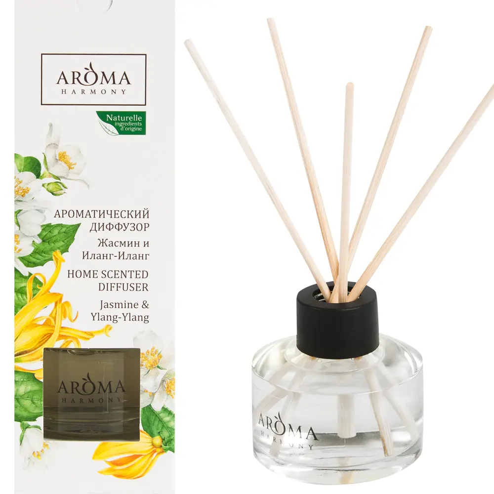Диффузор аромат жасмин иланг-иланг 50 мл AROMA HARMONY STLM-2000057