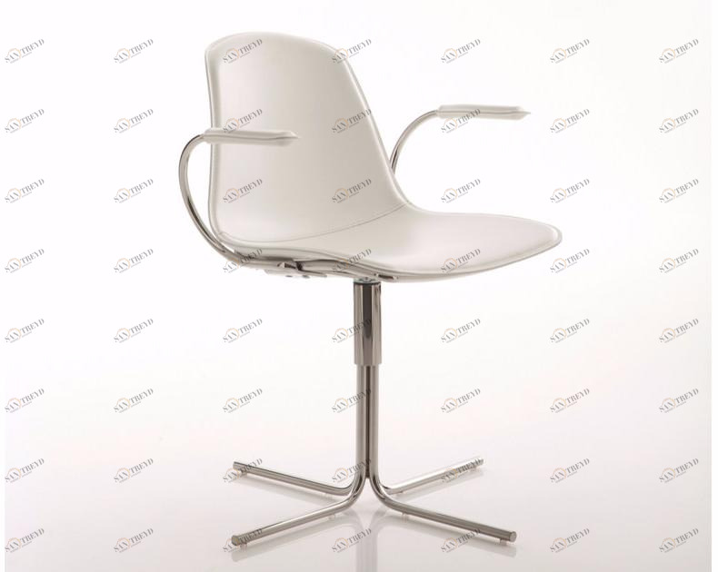 Luxy 4-спицевое кожаное кресло с подлокотниками Epoca sun-id-1365992