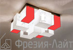 Panzeri P9033-9 white/red Domino потолочный