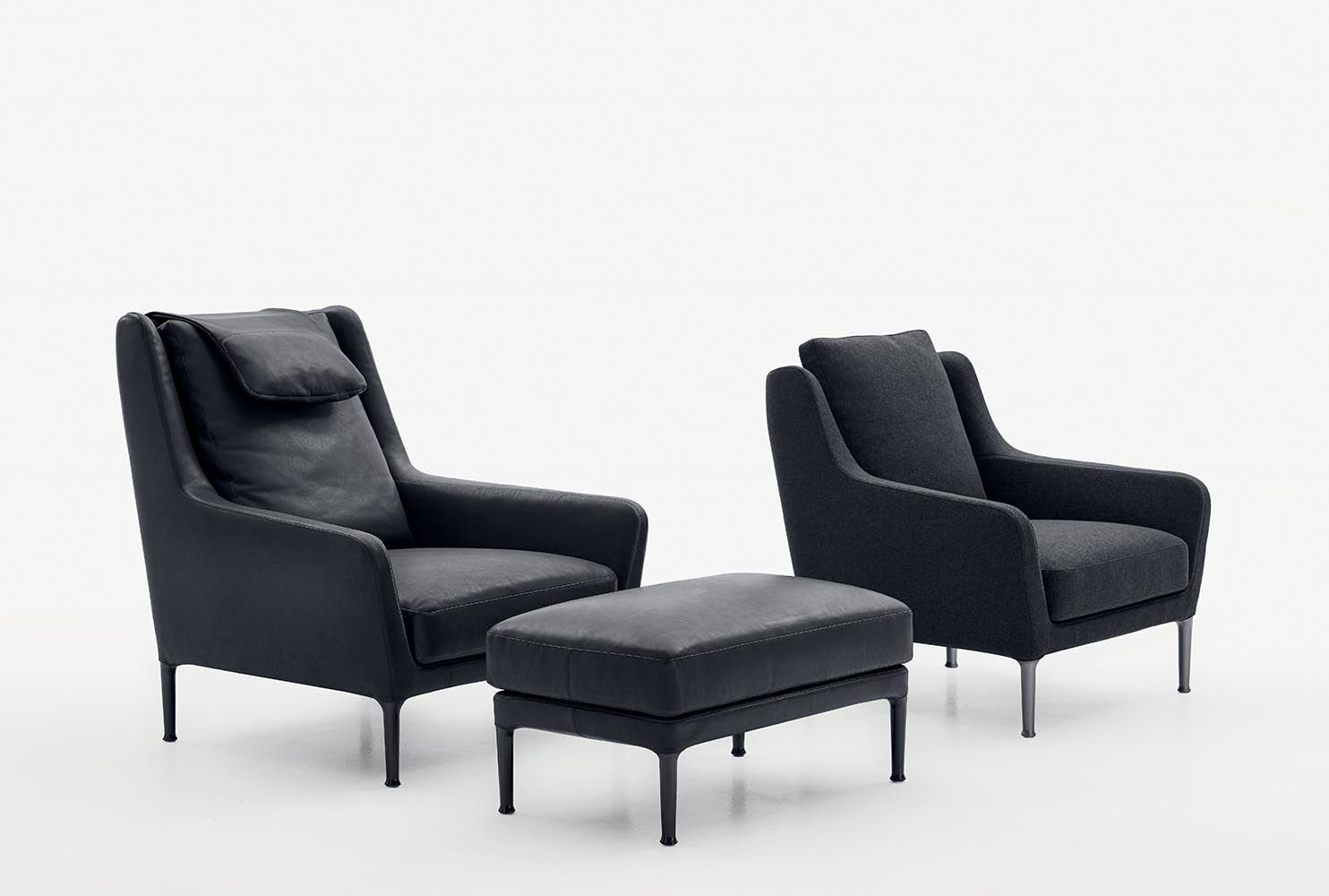 Кресло с подголовником B&B Italia Edouard ARCH-00008875 - Вид №1