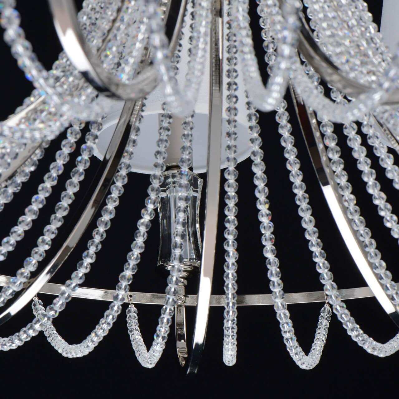 Подвесная люстра MW-Light Наполи 686010709 MW-LIGHT ДИЗАЙНЕРСКИЕ, НАПОЛИ 279668 Белый  - Вид №2