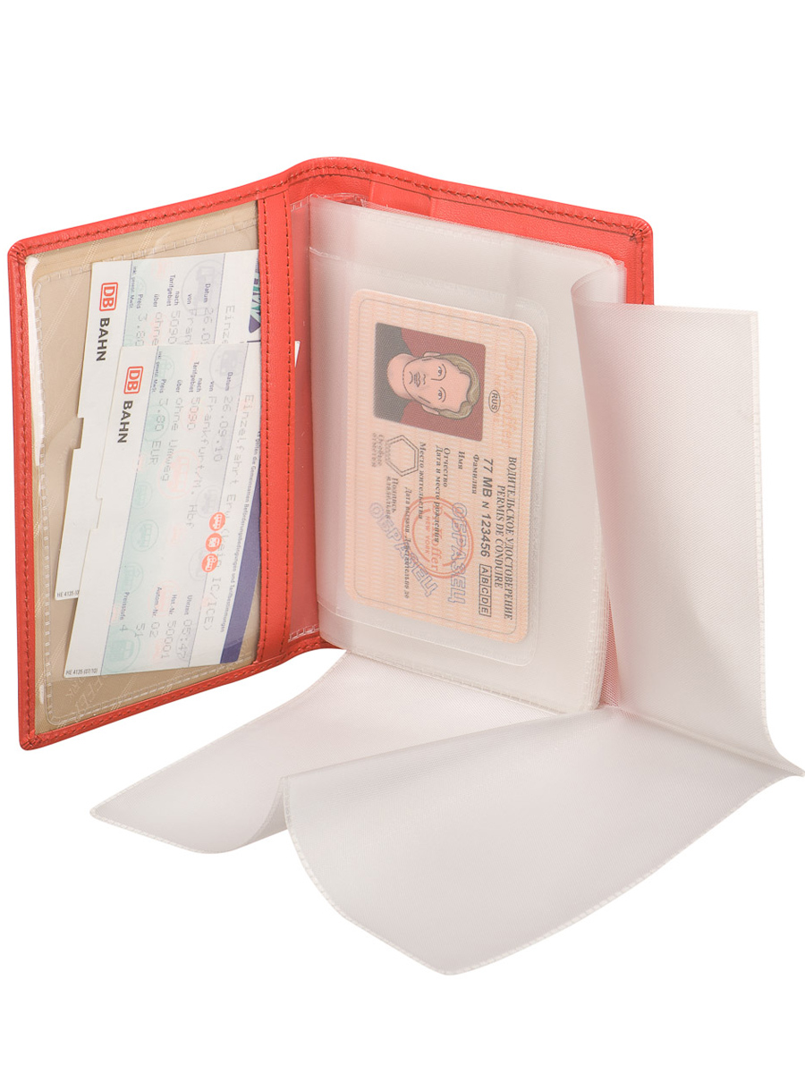 X510177-29-81 Обложка для автодокументов Dr Koffer  - Вид №2