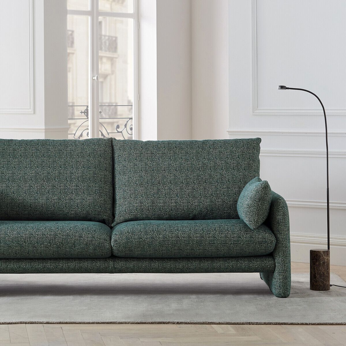 Металл и мрамор светодиодный торшер AMPM Gino ARCH-00055443 - Вид №8