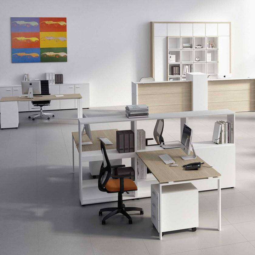 CUF Milano Несколько рабочих станций со встроенной полкой Doria sun-id-1386490 - Вид №3