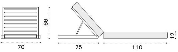 Ethimo Садовая кушетка из тикового дерева Sandy sun-id-1463279 - Вид №4