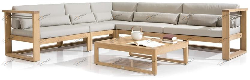 MANUTTI Диван из тикового дерева Siena sun-id-1440372