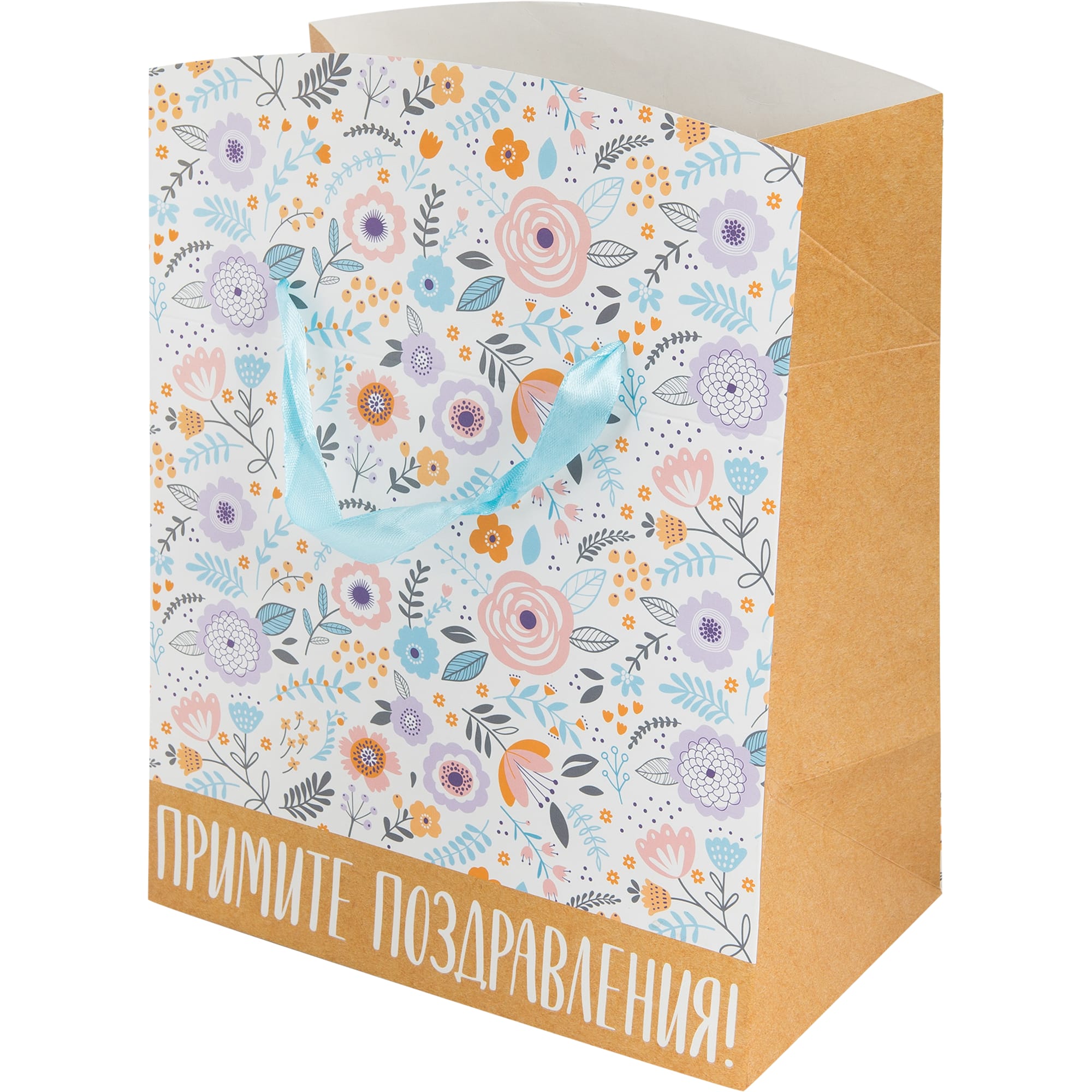 82179552 Пакет-коробка 79682, 22.5х13.5х20 см Santreyd 