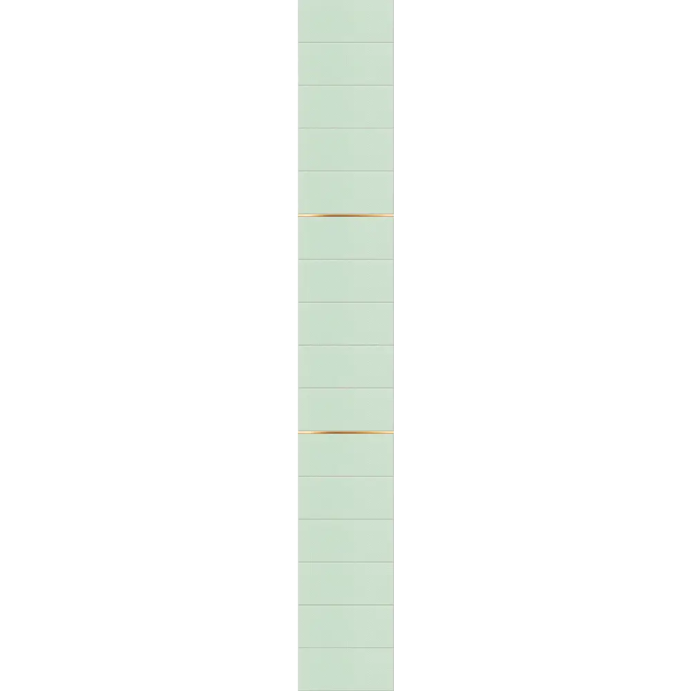 Панель ПВХ Тала Твид зеленый 8 мм 2700х375 мм 1.01 м² VENTA STLM-2053572 - Вид №1