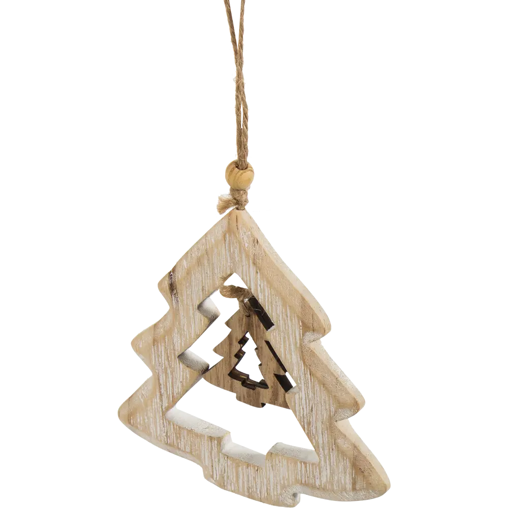 Украшение ёлочное «Ёлочка», 11 см, дерево Santreyd STLM-2046148