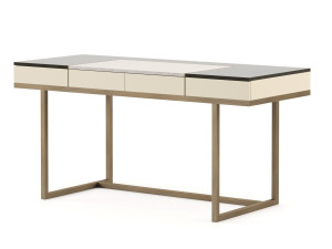 Деревянный шпон письменный стол с ящиками