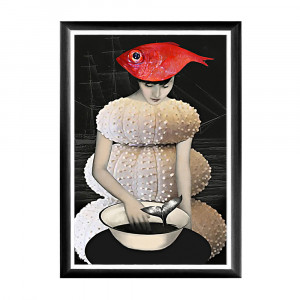 138521204_1818 Арт-постер «Красная рыба» Object Desire